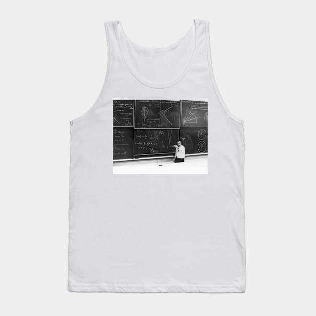 Richard Feynman, theoretical physicist (C026/0999) Tank Top by SciencePhoto